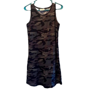 Tank top dress camo